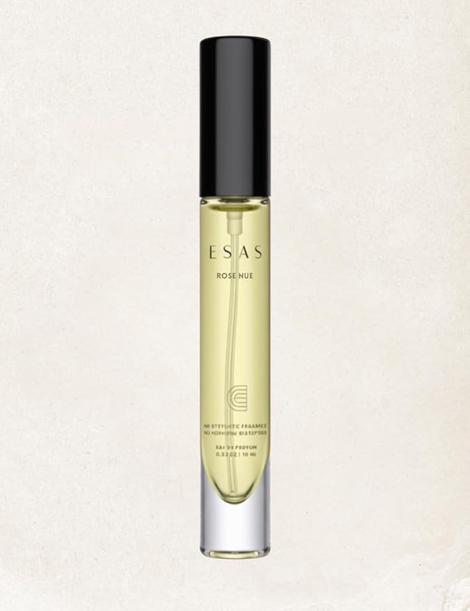 Esas NYC Rose Nue – Organic Perfume Mist – ROSY | CREAMY | MUSKY - 0.33 oz Fragrance EDP