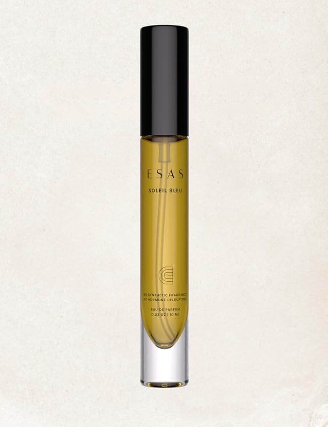 Esas NYC Soleil Bleu– Organic Perfume Mist – CITRUS | AQUATIC | WOODY - 0.33 oz Fragrance EDP