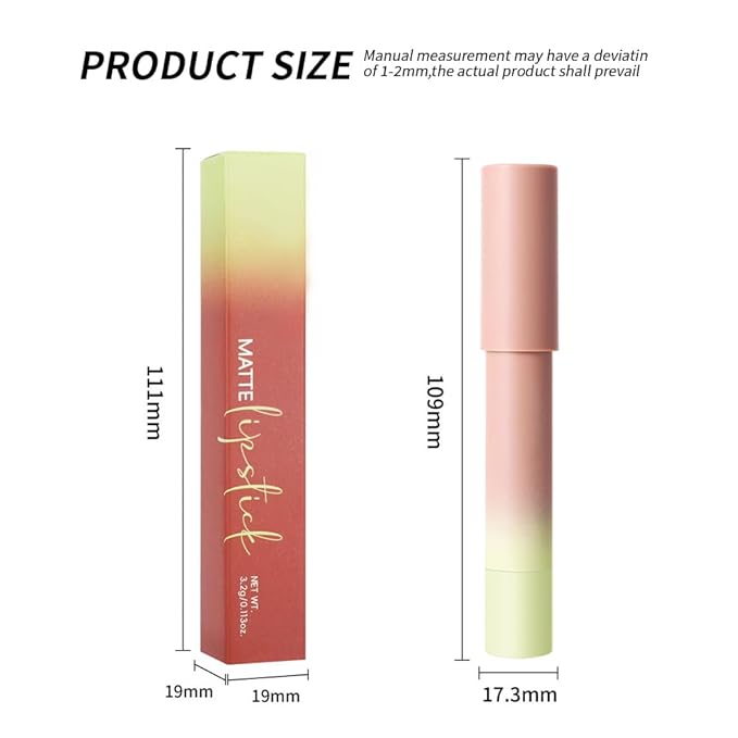 Dusty Rose Matte Lip Liner Pencil – Smooth & Moisturizing Lip Pencil for Precise Contour, Rich Color Payoff, Lightweight Everyday Lip Makeup, Twist-Up Design,01#