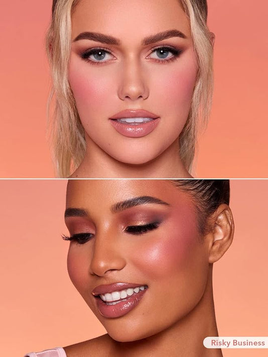 SHEGLAM Color Bloom Liquid Blush Makeup for Cheeks Matte Finish - Risky Business