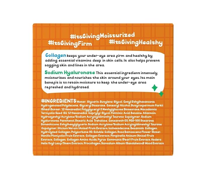 Made in USA Natural Eye Creams - #Purifect 30 ml (#Dewy Duty - Collagen)