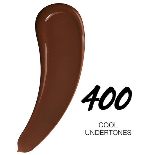 Maybelline Super Stay Lumi-Matte Foundation, Lightweight and Buildable Full Coverage Foundation Makeup For Up To 30HR Wear, 400, 1 Count