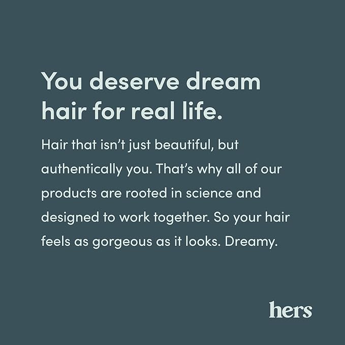 hers Hair Regrowth Treatment - Topical Minoxidil 5% Foam for Women - Extra Strength - Supports Thicker, Fuller Hair - Non-Greasy - Unscented, 2 Pack