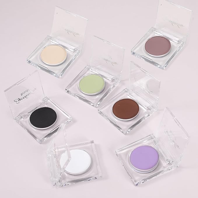 Erinde Mauve Taupe Matte Eyeshadow Palette Makeup for Older Women, Plum Purple Neutral Single Eye Shadow Powder for Green Eyes, High Pigment Waterproof Eyeshadow Sombra Para Ojos, 07