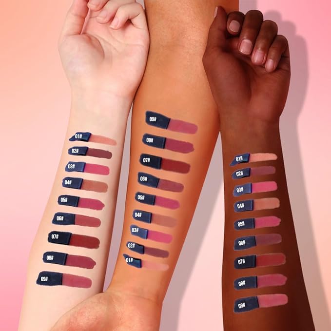 Lip Stain - Wipe-Off &Peel Off Lip Color | Waterproof, Long Lasting, Transfer-Resistant, Smudge-Proof Lip Tint | Easy Wipe Finish, High Pigment | All-Day Vibrant Kiss-Proof Lip Stain, vibrant pink+01#