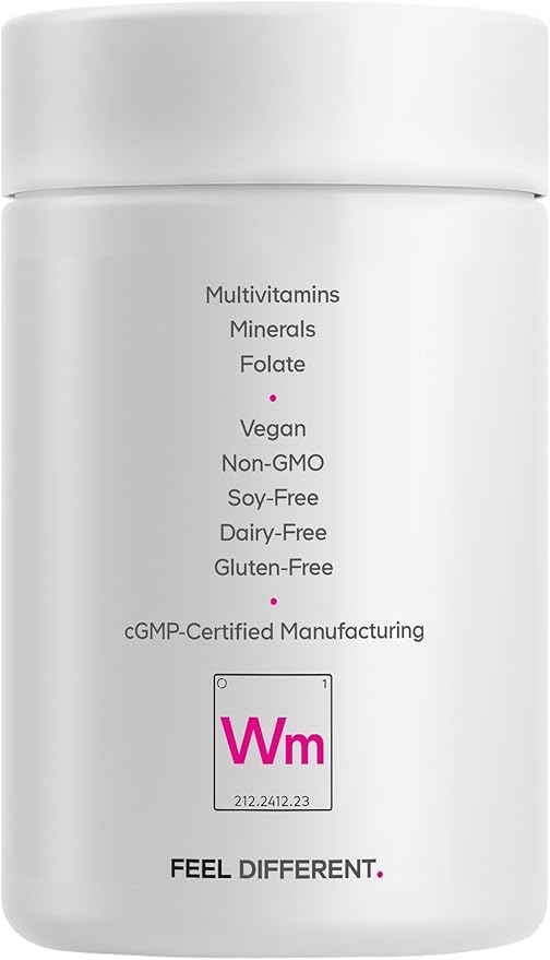 Codeage Women’s Multivitamin 50 - Essential Vitamins for Women Over 50, Methylated Folate, Magnesium, Selenium, Vitamin B6, B12, D3 Antioxidants - 1 Pill Per Serving - Gluten-Free - 30 Capsules