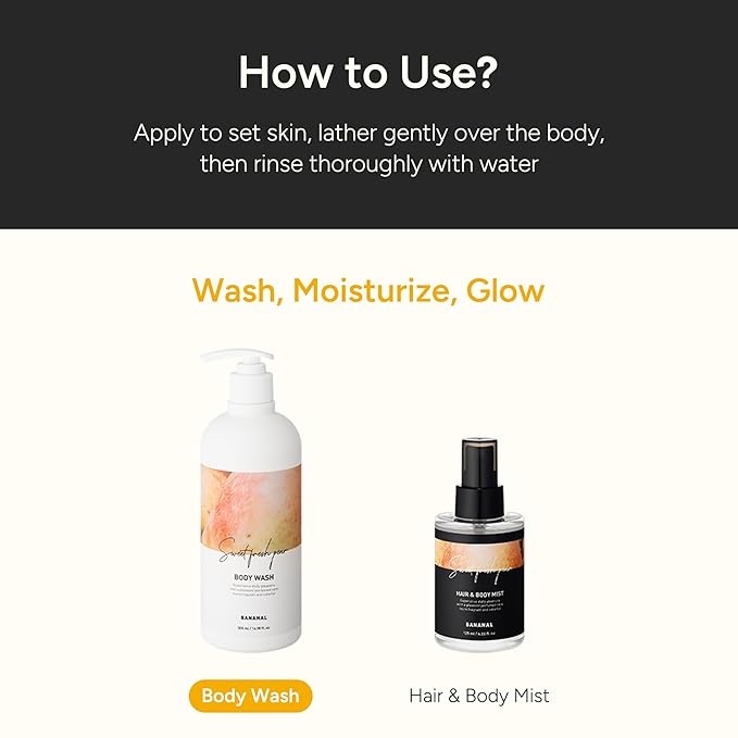 Korean Body Wash with Hyaluronic Acid & Aloe – Hydrating Moisturizing Cleanser for All Skin – Infused with Natural Extracts – Paraben & Silicone-Free – Sweet Fresh Pear, 500ml / 16.9 fl oz