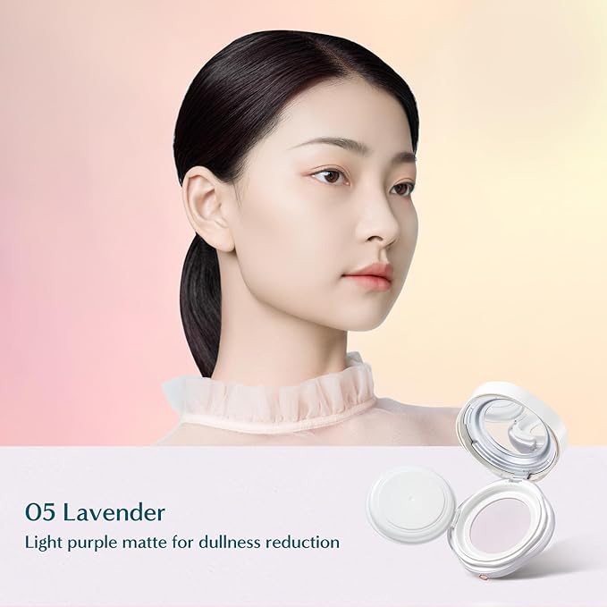 Florasis Flawless Jade Matte Breathable Color Long Lasting Correcting Loose Powder (05 Lavender, 1 Count)