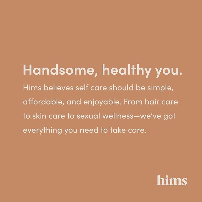 hims Hair Regrowth Treatment - Topical Minoxidil 5% Solution for Men - Extra Strength - Supports Thicker, Fuller Hair - Non-Greasy - Unscented, 3 Pack