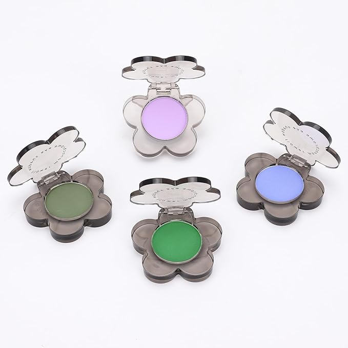 Erinde Olive Green Matte Eyeshadow Palette, Velvet Eye Shadow Compact Powder Primer Base Makeup, Long-Lasting Eye Makeup, Ultra-Blendable, Pigmented Color, Vegan Formula, 104 Dusty Olive Green