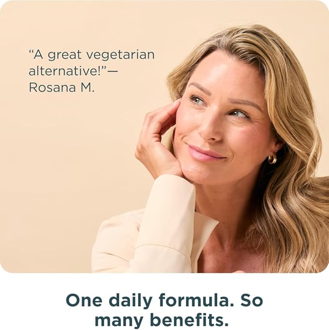 Ancient Nutrition Multivitamin for Women, Women's Fermented Multivitamin with Vitamin C, D, K, Zinc & Magnesium, Immune Support, Vegan, 60 Ct