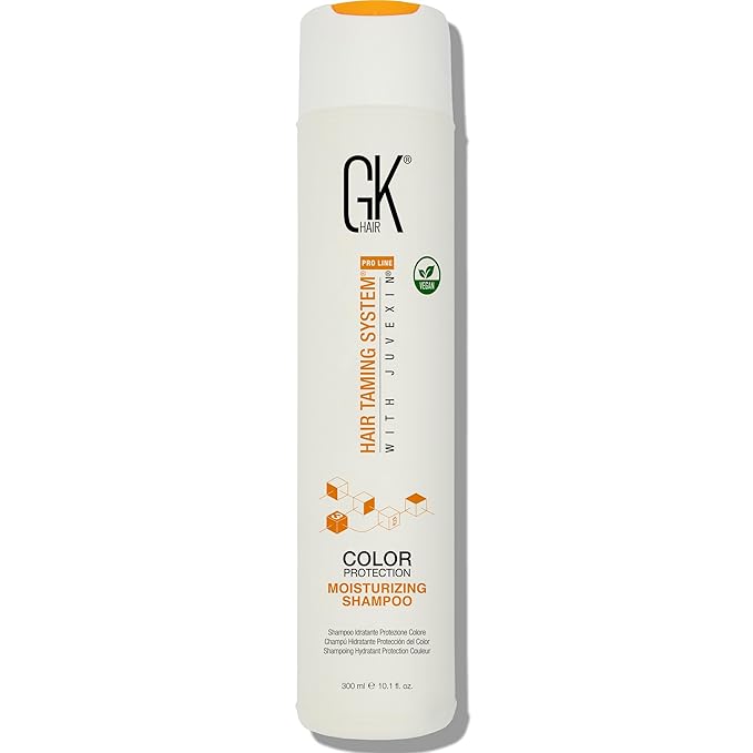 Global Keratin GKhair Moisturizing Shampoo Color Protection (300ml/ 10.1 fl.oz) | Organic Oil Extracts - Sulfate, Paraben Free Shampoo for Women, Men - All Hair Types