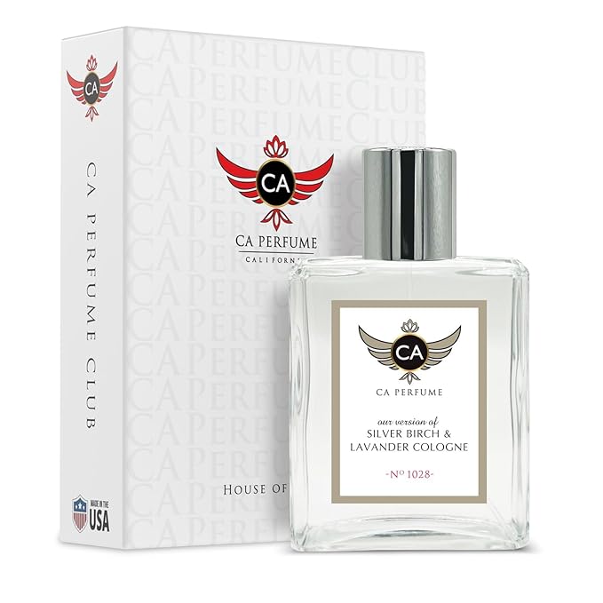 CA Perfume Impression of Silver Birch & Lavander Cologne for Women & Men Eau De Parfum Spray Long Lasting Woody Aromatic Perfume (3.4 Fl Oz / 100ml)