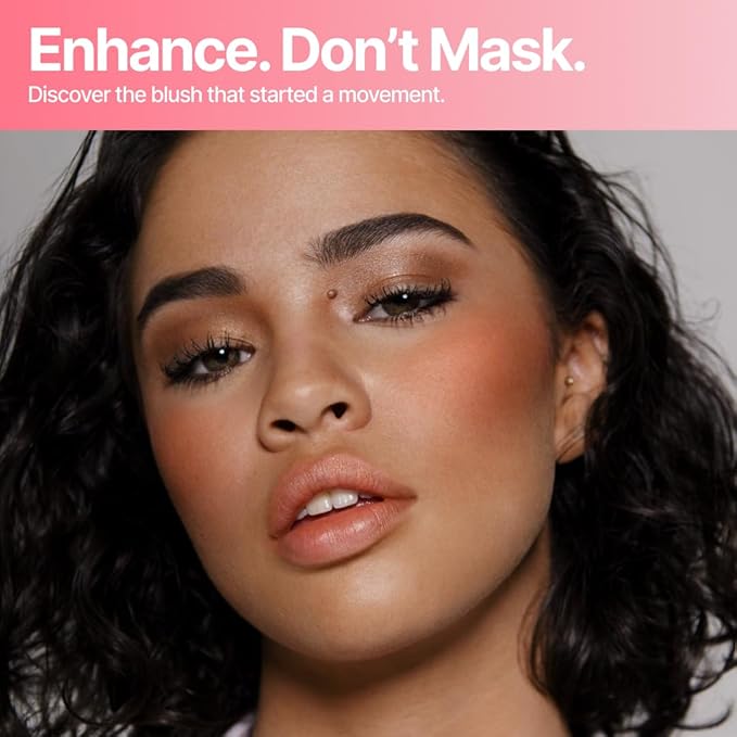 Daniel Sandler Watercolor Liquid Blush — Buildable, Blendable & Long-Lasting Liquid Blush for Cheeks, Lips, & Eyes — Lightweight & Water Resistant — For All Skin Types — Passion