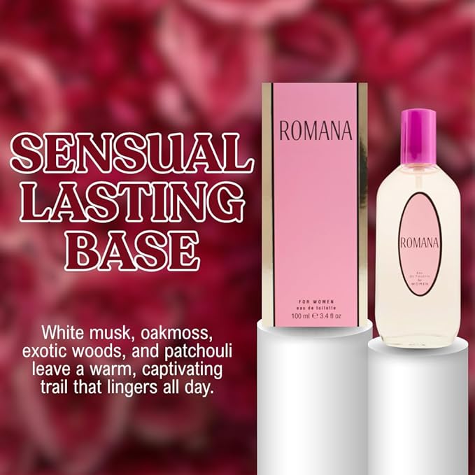 American Collection perfumes for women – INSPIRED by A WORLD RENOWED WOMEN'S PERFUME – Rose, Chamomile, Ginger, White Musk – Fresh, Floral, Elegant, Long-Lasting – Premium Womens Perfume 3.4 oz