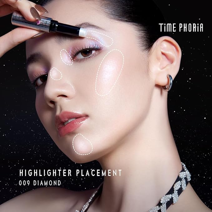 ILLUMINA JELLY EYESHADOW STICK - Long-Lasting Jelly Texture Blendable Eye Shine Stick | Crease-Proof, No Fallout, One-Swipe High-Impact Color | All-Day Wear (009 DIAMOND)