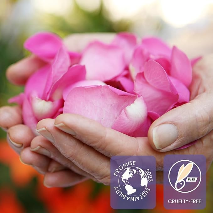 Wax Beads, 1lb Hard Wax Beans for Hair Removal Sensitive Skin with Rose Formula Waxing Beads for Full Body Brazilian Bikini Face Eyebrow at Home Wax Refill for Women Men