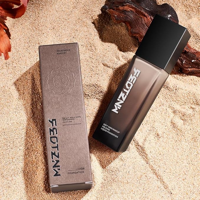 Feotznw Flawless Finish Foundation - Medium Coverage, Lightweight, Semi-Matte Finish for Uneven Skin Tone, Vegan & Cruelty-Free, 1.014 fl oz (Beige)