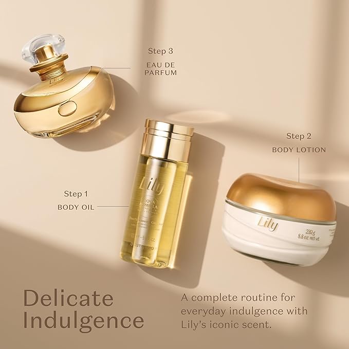 O BOTICARIO Lily Eau de Parfum, Long-Lasting Fragrance Perfume for Women, 2.5 Ounce