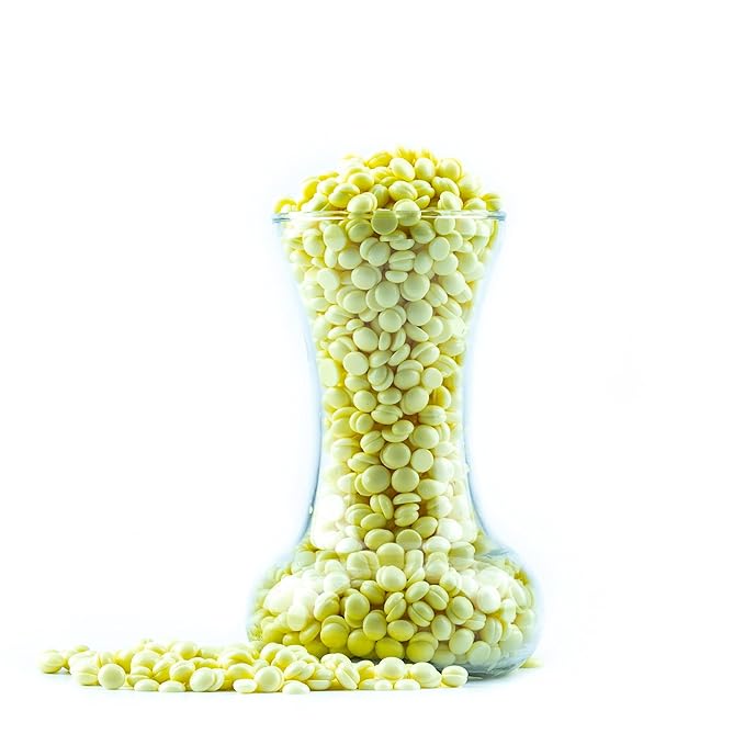 Hard Wax Beads for Hair Removal - 2.2lbs - Premium Coconut Wax for All Skin Types - Ideal for Sensitive Skin & Coarse Hair - Face, Bikini & Body Waxing