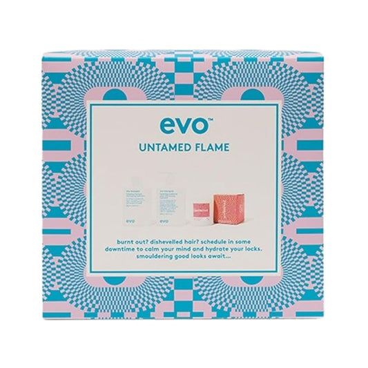 Evo - Hydration Gift Pack - Contains Therapist Hydrating Shampoo & Conditioner and Evo Candle Untamed Flame Hydrate