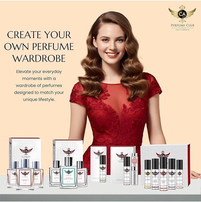 CA Perfume Impression of Cocao Noir for Women Amber Woody Scent Long Lasting Perfumes for Women Eau De Parfum Travel Size Refillable Atomizer Spray 0.27 Fl Oz 8ml