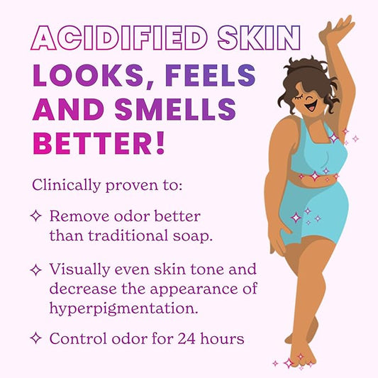 Lume Acidified Body Wash - 24 Hour Odor Control - Removes Odor Better than Soap - Formulated Without SLS or Parabens - OB/GYN Developed - 8.5 ounce (Pack of 2) (Clean Tangerine & Lavender Sage)