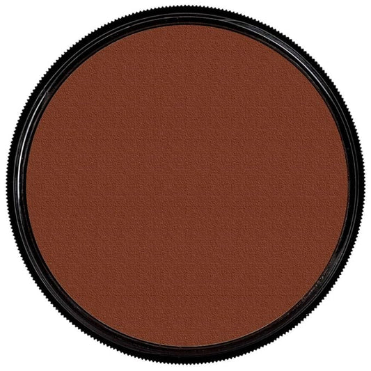 Mehron Makeup StarBlend Cake Makeup | Wet/Dry Pressed Powder Face Makeup | Powder Foundation | Sable Brown Face Paint & Body Paint 2 oz (56g)