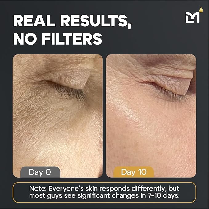 Titan Oscar Anti-Aging Mens Skin Care Kit – Wash, Face Serum, Eye Cream, Mens Face Moisturizer – Men, Skin Care Set – Dark Circles, Wrinkles, Fine Lines – Vitamin C, Peptides, Niacinamide, HA