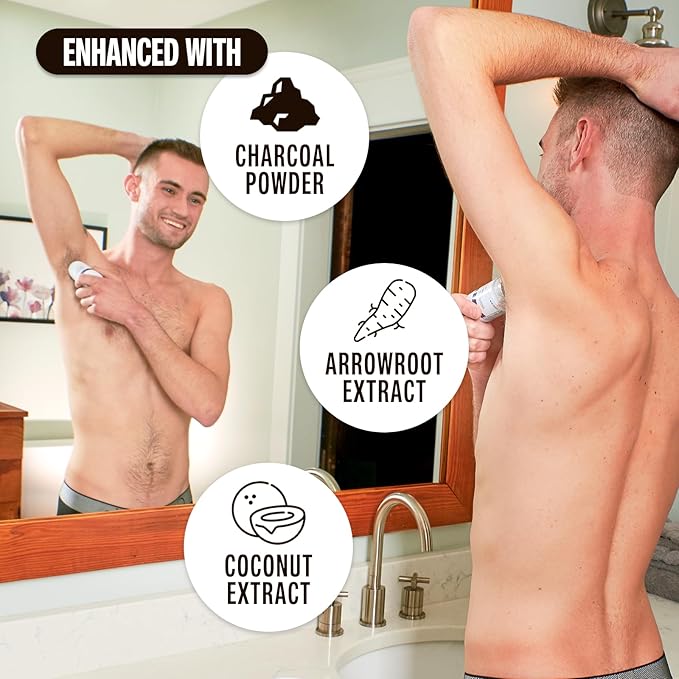 Carpe Clinical Strength Deodorant + Antiperspirant - Clinical Grade Solid Stick - Combat Excessive Underarm Sweating + Hyperhidrosis (Mandarin Scent)