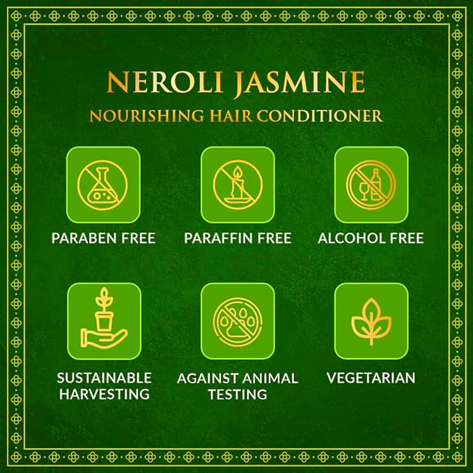 SPA CEYLON Neroli Jasmine Nourishing Hair Conditioner | Nourishes Repairs and Protects | For Damaged and Coloured Hair | Complete Natural Hair Repair