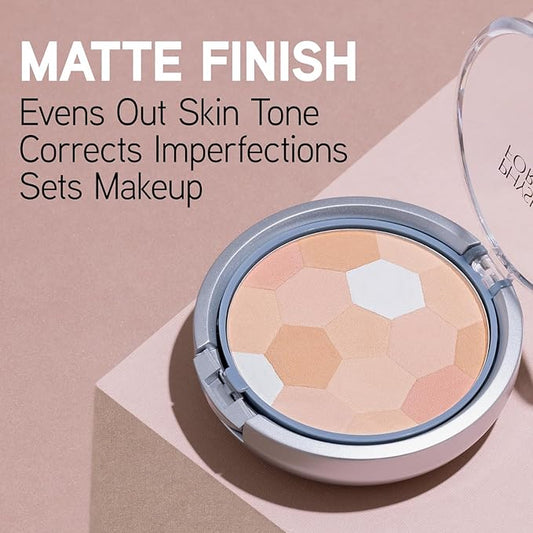 Physicians Formula Setting Powder Palette Multi-Colored Pressed Finishing Powder, Natural Coverage, Buff, Dermatologist Tested, Clinicially Tested