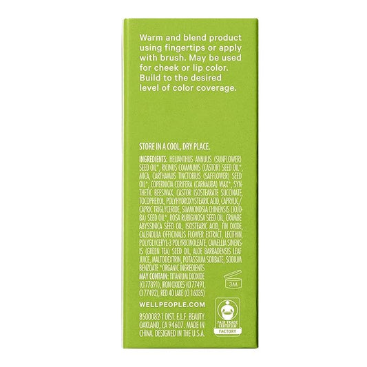 Well People Supernatural Stick Multi-Use Blush, Creamy, Hydrating Blush Stick For A Pop Of Color, Use For Cheeks & Lips, Vegan & Cruelty-free, Peach