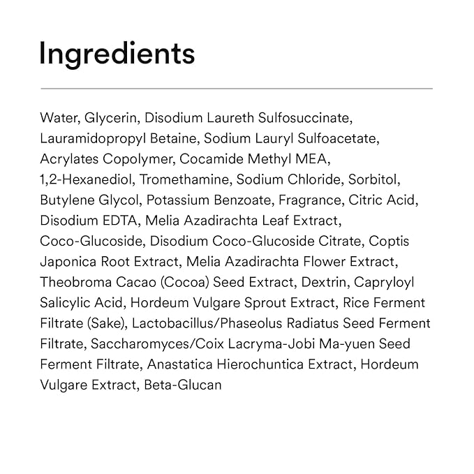 Hydrating Gel Cleanser Face Wash, Non-Stripping Gel-to-Foam, Deep Hydration for Sensitive Oily & Dehydrated Skin, Korean Skin Care, Gentle cleanser, Big Size (205ml/6.93 fl oz)