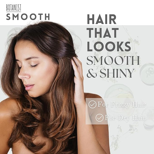 Organic Hair Conditioner for Dry & Frizzy Hair Women & Men, Keratin Treatment by Natural Protein, Macadamia Nut Oil & Jojoba Oil in Japan, Sulfate &Paraben Free, Green Apple& Rose, 16.2 Fl Oz