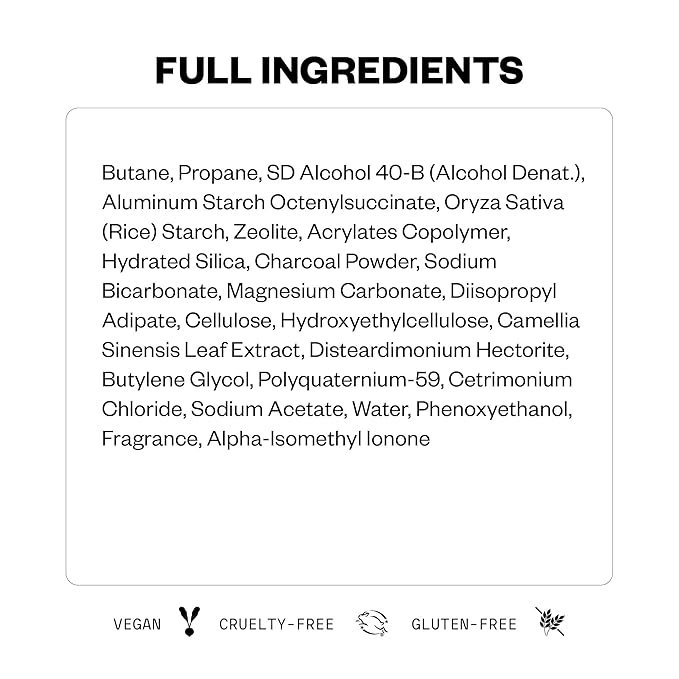 IGK First Class Charcoal Detox Dry Shampoo | Deep Cleansing, Oil & Odor Absorbing | Adds Volume & Texture | For All Hair Types | 6.3 oz