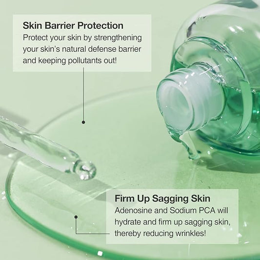 Skin Barrier Fluid – Anti-Wrinkle Ampoule with Adenosine, Hydrolyzed Collagen, Improves Elasticity & Firmness, Hydrating Serum for Dry & Aging Skin. 1.69 fl.oz (50ml)