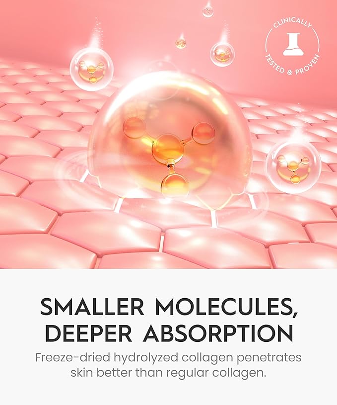 REVO Collagen Jelly ā Korean Anti-Aging Plumping Formula with Hydrolyzed Collagen, Niacinamide, Hyaluronic Acid & Vitamin C ā Skincare for Glass Glow Skin, Wrinkle Repair & Even Tone (3.52 Fl Oz)