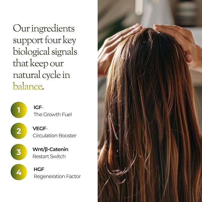 regener8 3-in-1 Hormonal Hair Loss & Thinning Treatment - Scalp Reset System With Multi-Signal Hair Growth Oil, Scalp Massage Brush & Cortisol-Reducing Candle - Complete Hair Revival Bundle for Women