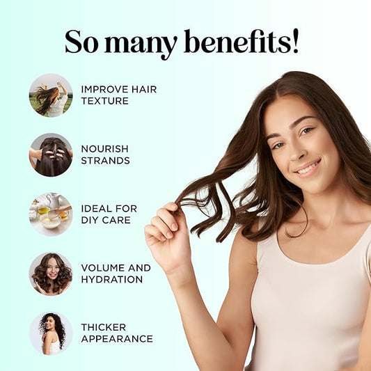 Rosemary Water Spray for Hair & Scalp - Biotin Rosemary Rice Water Spray with Nourishing B Vitamins Ginseng Extract and Peppermint Oil - Dry Hair & Scalp Treatment - Vegan & Cruelty-Free (8 Fl Oz)