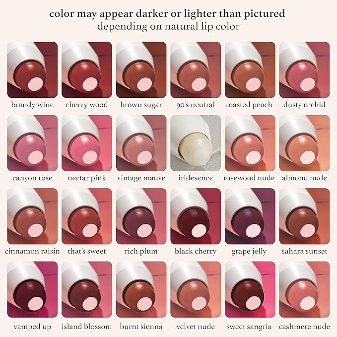 Julep It's Balm Tint of Color Lip Balm - Brown Sugar | Hydrating Lip Color with Vitamin E Core | Natural Gloss Finish | Vegan & Cruelty-Free