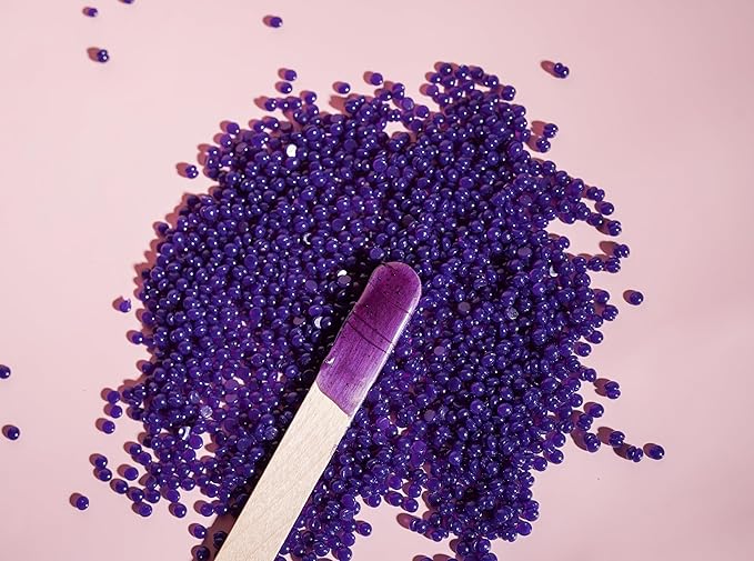 Lycon LycoJet Lavender Hard Wax Beads for Hair Removal, Effortlessly Removes Stubborn Hair with Professional-Grade Soothing Formula, Suitable for Sensitive Skin, 5kg