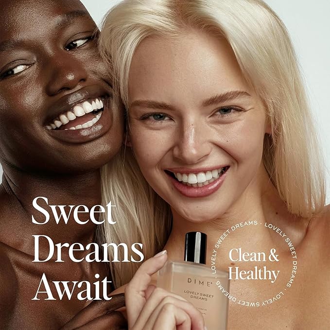 DIME Beauty Perfume Lovely Sweet Dreams, 1.7 oz / 50 ml - Warm Vanilla and Floral Scent, Hypoallergenic, Clean Perfume, Eau de Toilette For Women (Packaging May Vary)