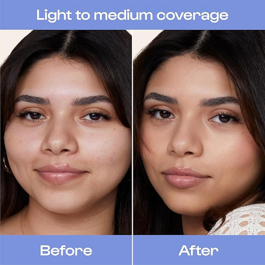 Alleyoop Game Face Makeup Concealer - Lightweight, Buildable Under Eye Concealer for Dark Circles, Hydrating Cream Formula for Women with Aloe Stem Cell - Smooth, Crease-Proof Makeup, All Star