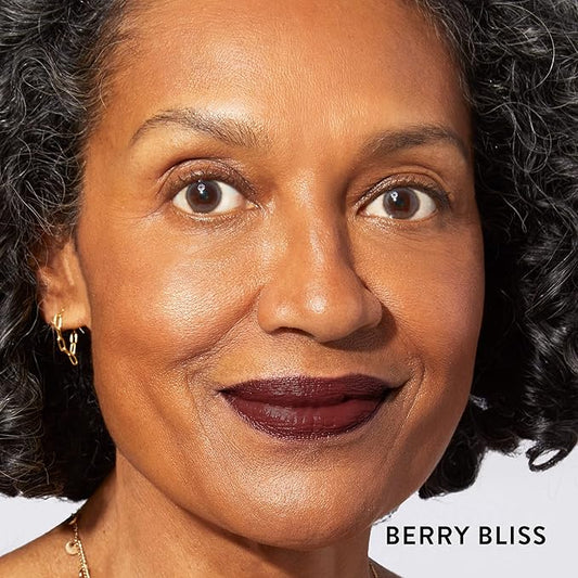 LAURA GELLER NEW YORK Modern Classic Lipstick - Berry Bliss - Ultra-Rich Color - Luxurious and Lightweight - Cream Finish