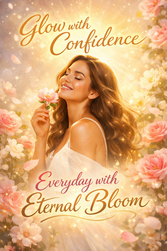 “Glow with Confidence, Everyday with Eternal Bloom”