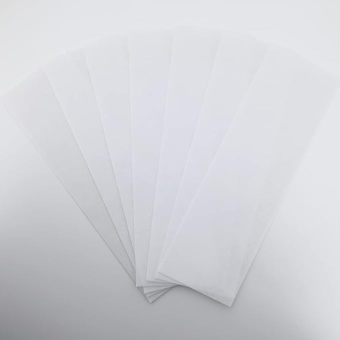 Omwah Beauty Professional Salon Grade Facial and Body Non Woven Epilating Wax Strips Large 3 x 9 Hair Removal (2000 Count)