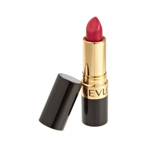 Revlon Super Lustrous Lipstick, Creamy Formula For Soft, Fuller-Looking Lips, Moisturized Feel, 657 Fuchsia Fusion, 0.15 oz