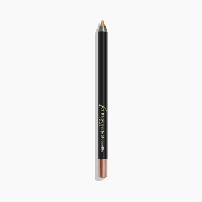 Xtreme Lashes GlideLiner Long Lasting Eye Pencil with Sharpener, Rose Gold, 0.04 Oz, Waterproof Makeup, Gel Formula, Blendable, Smudge, Fade, & Sweat Proof