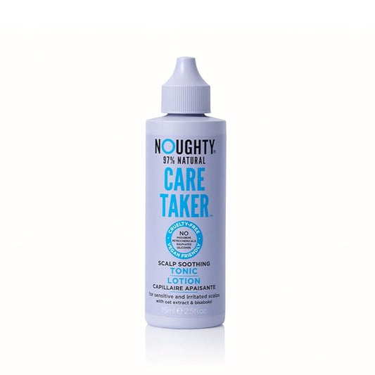 Noughty 97% Natural Care Taker Scalp Soothing Tonic, for Sensitive and Irritated Scalps, Fragrance Free Leave in Treatment, Gentle on Skin and Hair, Sulphate Free Vegan Haircare 75ml